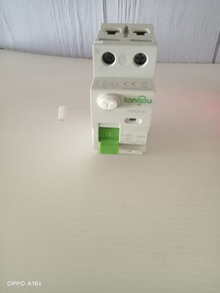 Magnetotermico disyuntor estrenar