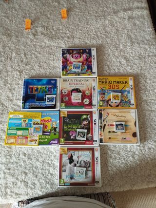 Pack de juegos 3DS