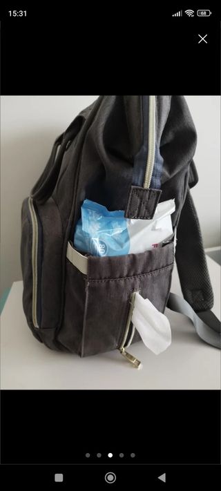Mochila pañales