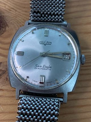 Reloj Vulcain Sea Eagle Automatico 34mm