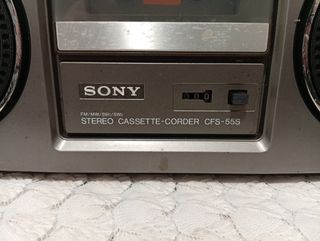 Sony CFS-55D Radio Cassette