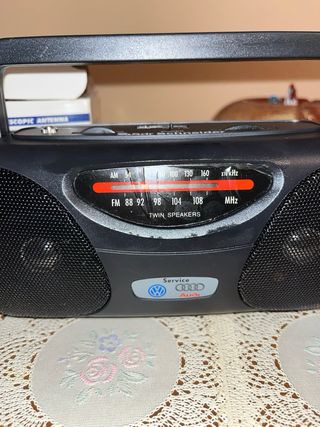Radio vintage portatile
