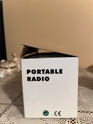 Radio vintage portatile