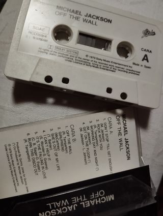 Casette original de Michael Jackson