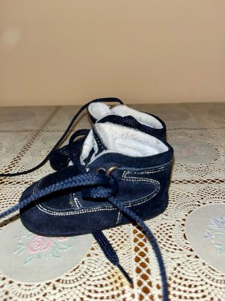 Scarpette bimbo in panno