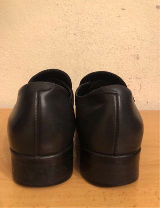 UTERQÜE  mocasines doble hebilla 39