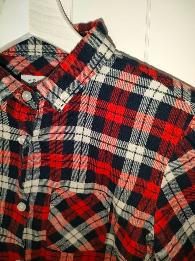 Camisa de franela de niño