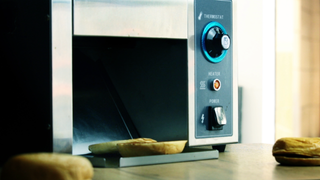 Tostadora Vertical profesional pan Hamburguesas