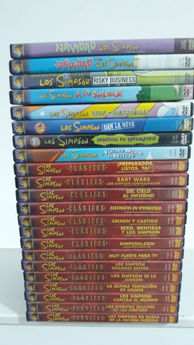 Los Simpsons lote dvd