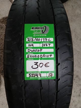 215 60 17 109/107T DUNLOP ECODRIVE
