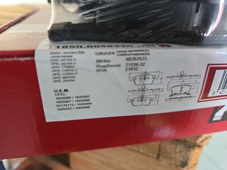 Pastillas freno delanteras opel astra