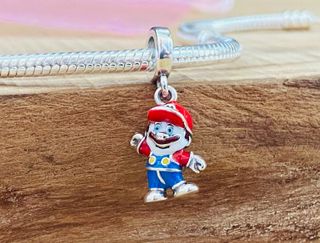 Charm Super Mario Bross - Plata
