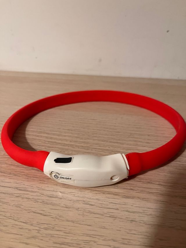Collar perro luminoso