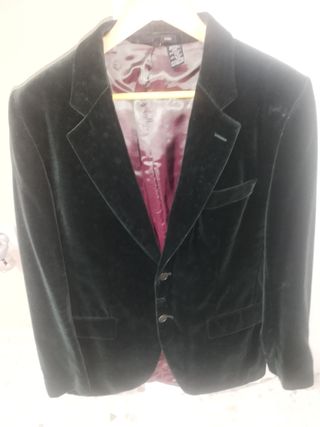 Chaqueta hombre terciopelo 
