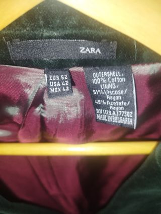 Chaqueta hombre terciopelo 