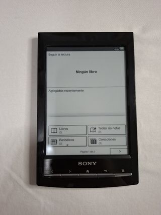Libro Electrónico Sony Prs T1