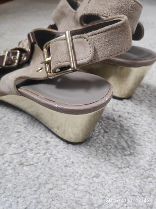 Sandalias de piel  Plumers talla 36