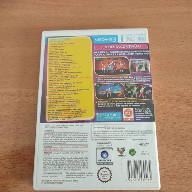 Just Dance 3 - Nintendo Wii - PAL España