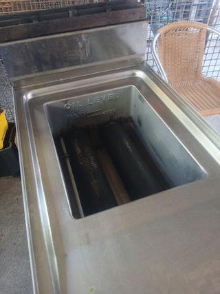 Freidora a gas propano 10l berto's