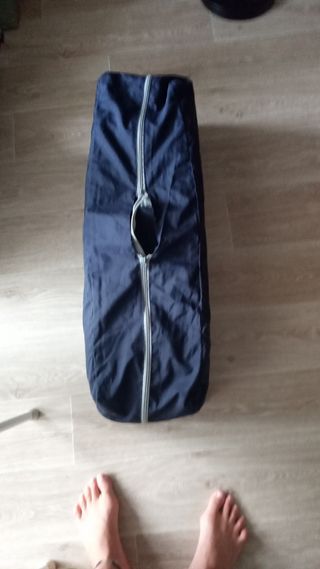 Cuna y colchon plegable para bebe