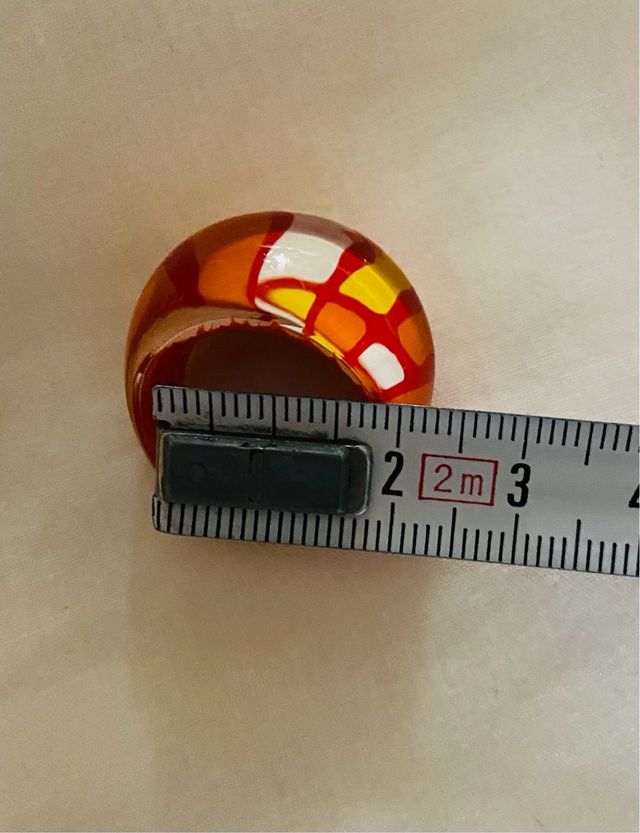 Anillo de plastico rigido