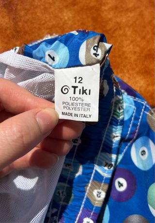 Costume da Bagno Bambino Tiki Taglia 12 Anni