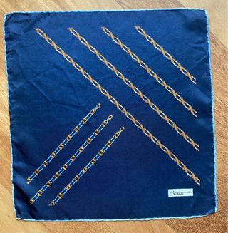 Foulard carré vintage