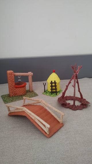 Lote Reyes Magos y figuras para belén o pesebre