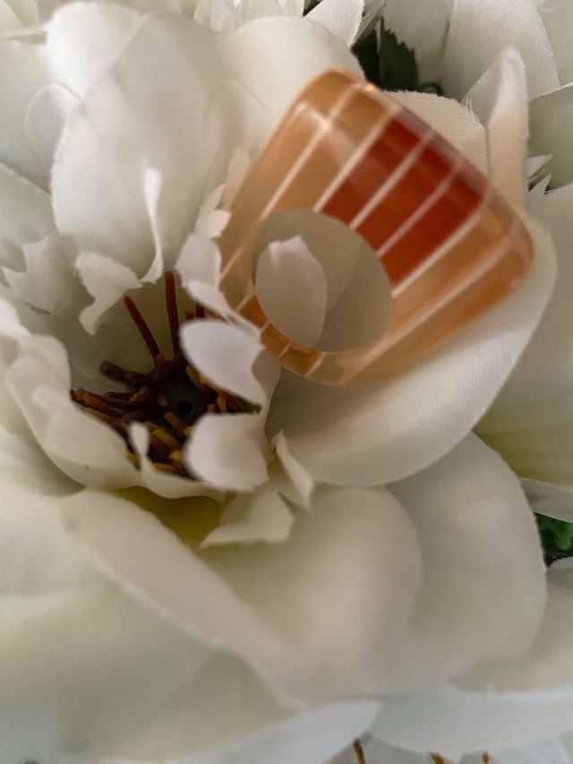 Anillo de plastico rigido