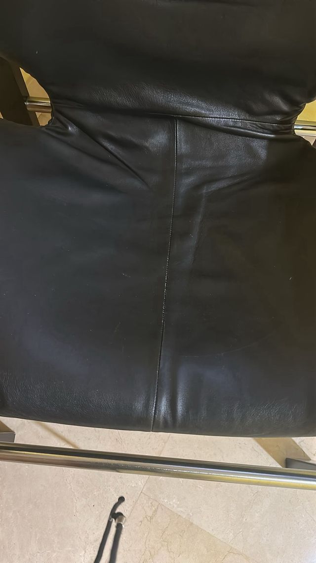 2 Sillones Piel tipo Maurice Burke Arkana