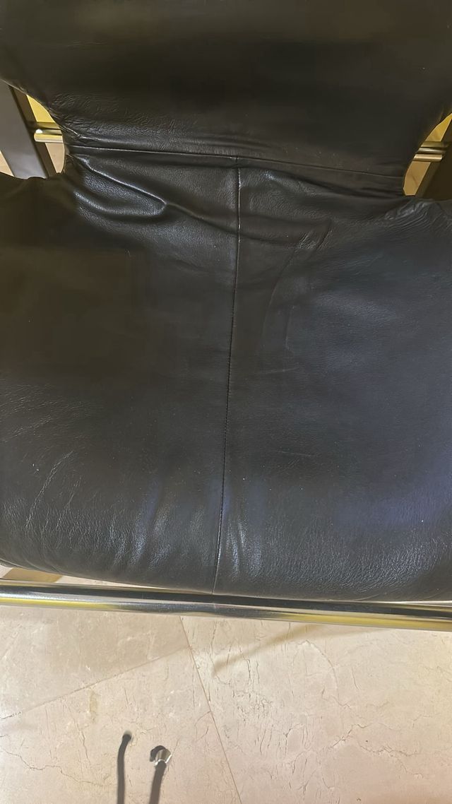 2 Sillones Piel tipo Maurice Burke Arkana