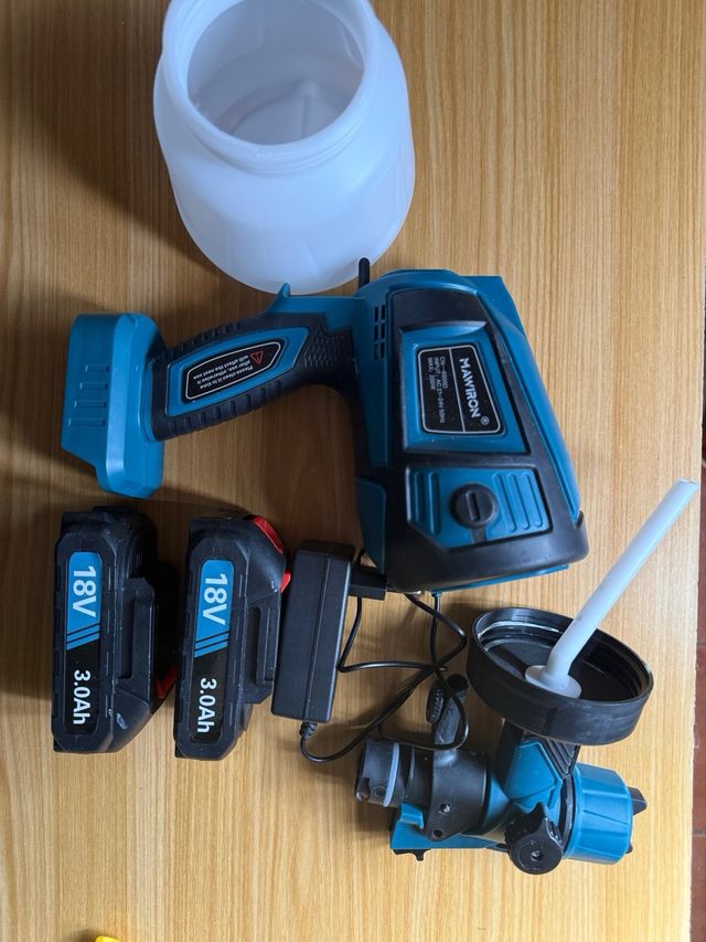 PISTOLA PULVERIZADORA BATERIA