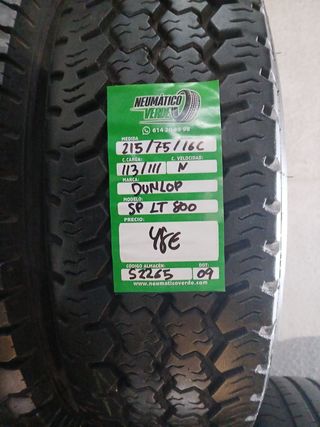 215 75 16 113/111N DUNLOP SP LT 800