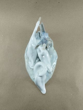 Lladró Grupo de patos 1969 porcelana