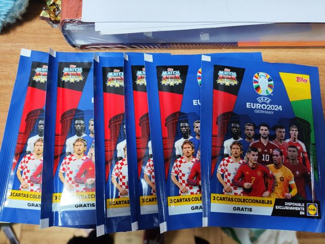 6 sobres Eurocopa 2024