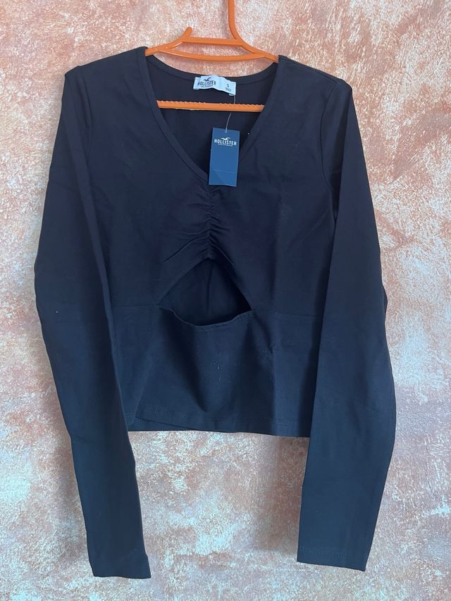 Blusa top camiseta Hollister