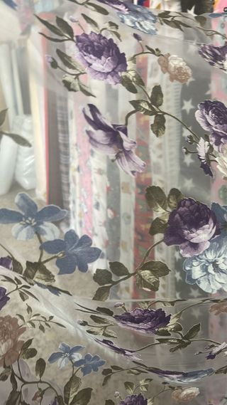 Ritagli di tende di vetro