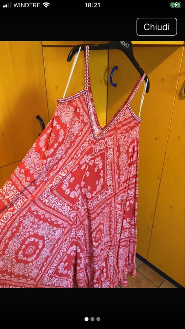 Vestito rosso Pepe Jeans tg 42