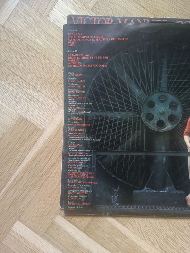 Vinilo Víctor Manuel - Por el Camino 