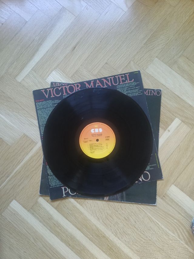 Vinilo Víctor Manuel - Por el Camino 
