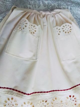 Traje aldeana,baturra,niña 6-8 años
