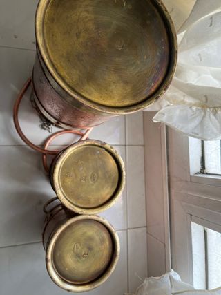 3 piezones de LA. DINANDERIE  ARTISANALE