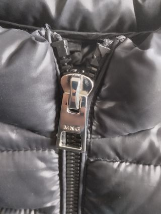 Plumas MNG negro talla M