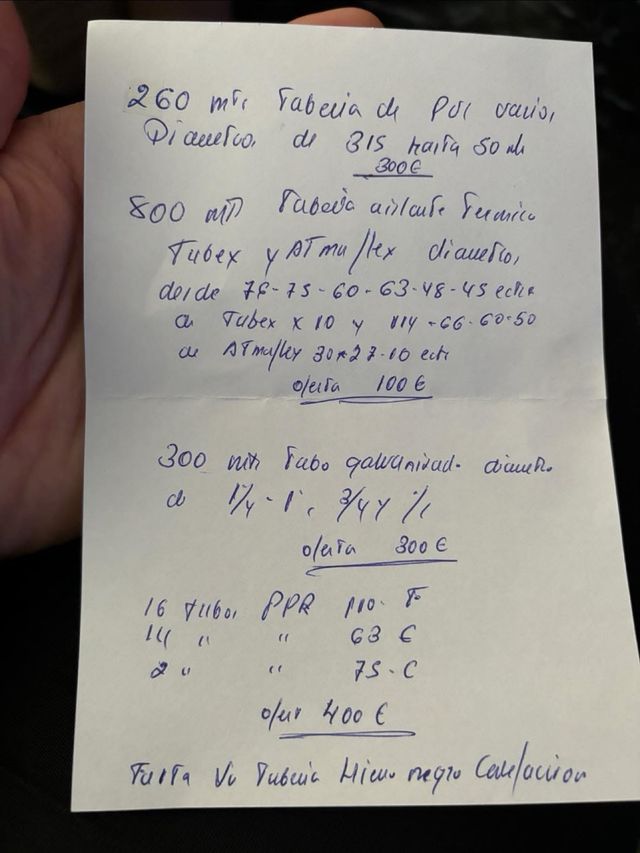 Herramienta fontaneria y calefacción