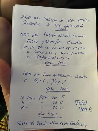 Herramienta fontaneria y calefacción