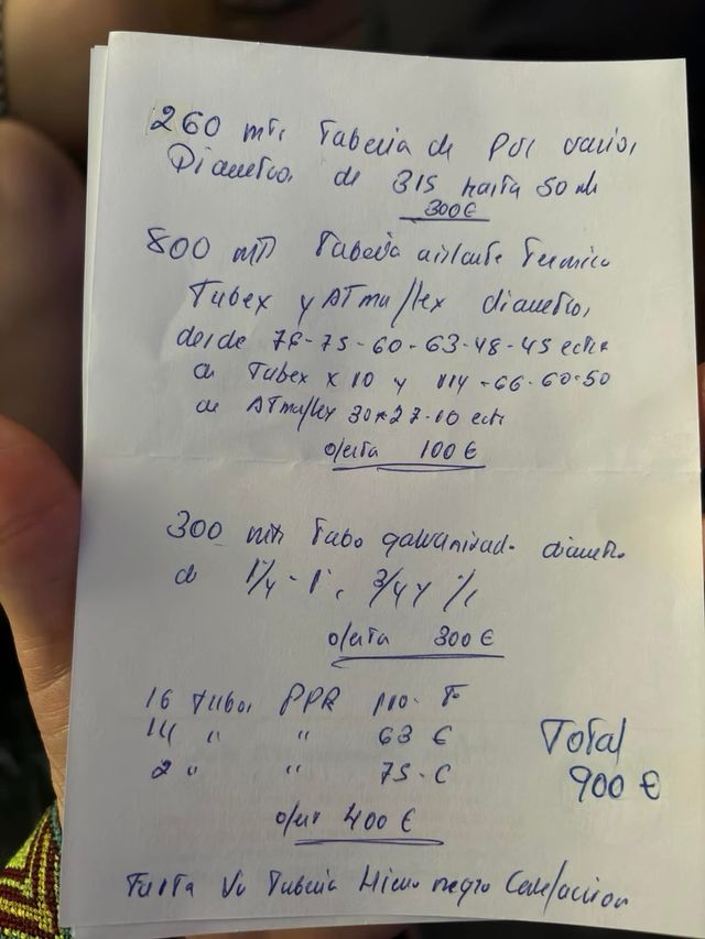 Herramienta fontaneria y calefacción