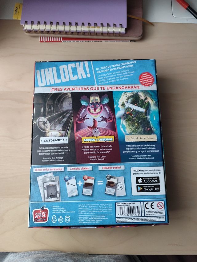 Unlock juego de mesa