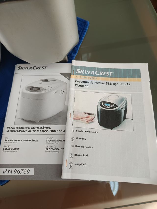 Panificadora conserva su embalaje original