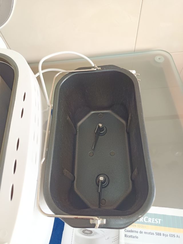 Panificadora conserva su embalaje original