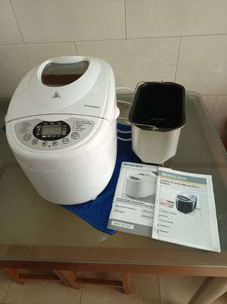 Panificadora conserva su embalaje original